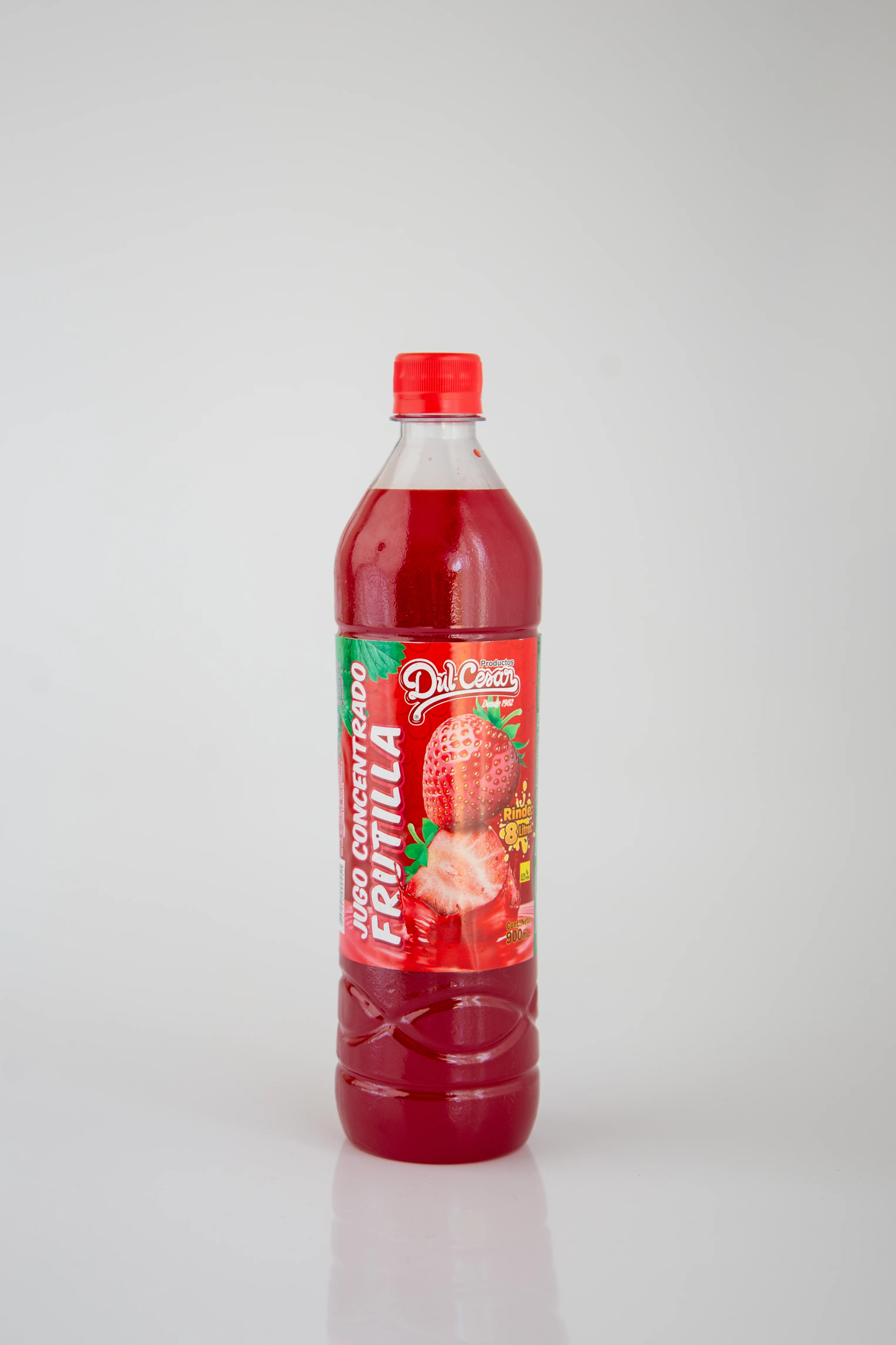Jugo Concentrado de Frutilla 900ml